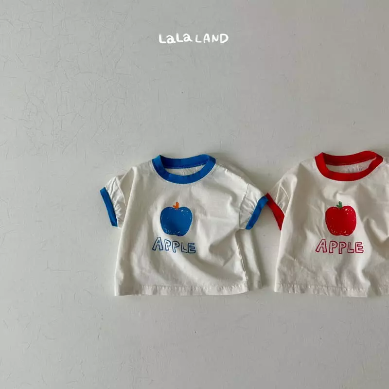 Lalaland - Korean Baby Fashion - #babyfashion - Bebe Apple Tee