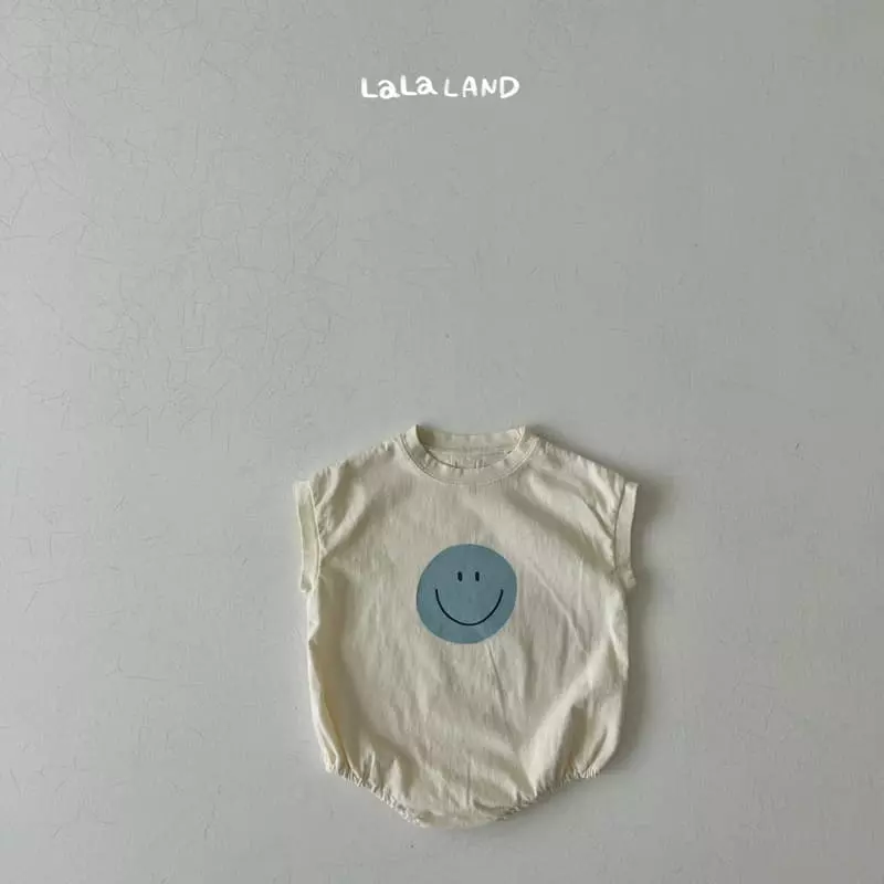Lalaland - Korean Baby Fashion - #babyclothing - Bebeb Smile Bodysuit - 4