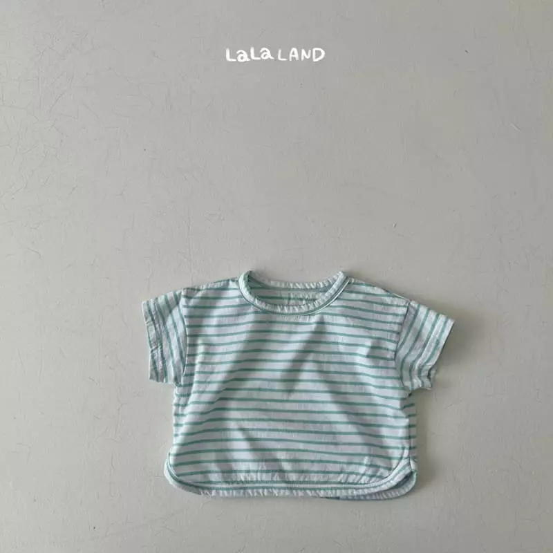 Lalaland - Korean Baby Fashion - #babyfashion - Bebe Stripes Tee - 4