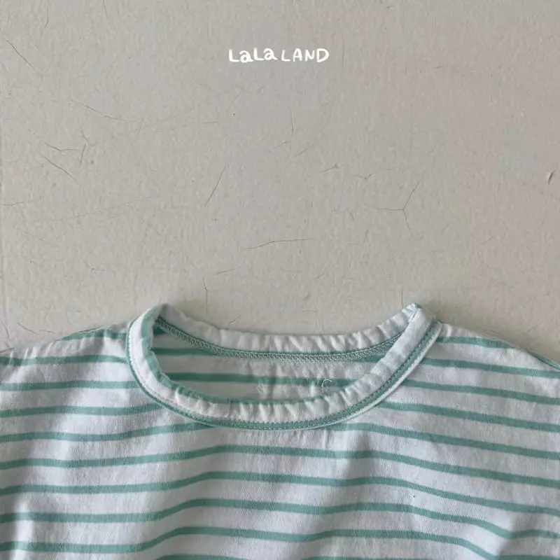 Lalaland - Korean Baby Fashion - #babyoninstagram - Bebe Stripes Tee - 7