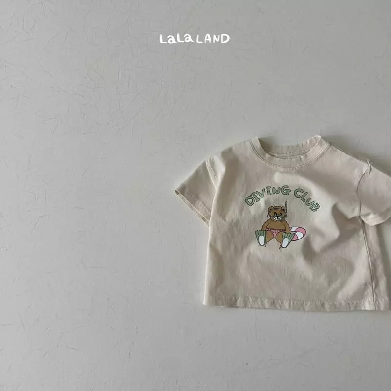 Lalaland - Korean Baby Fashion - #babyootd - Bebe Diving Tee - 9
