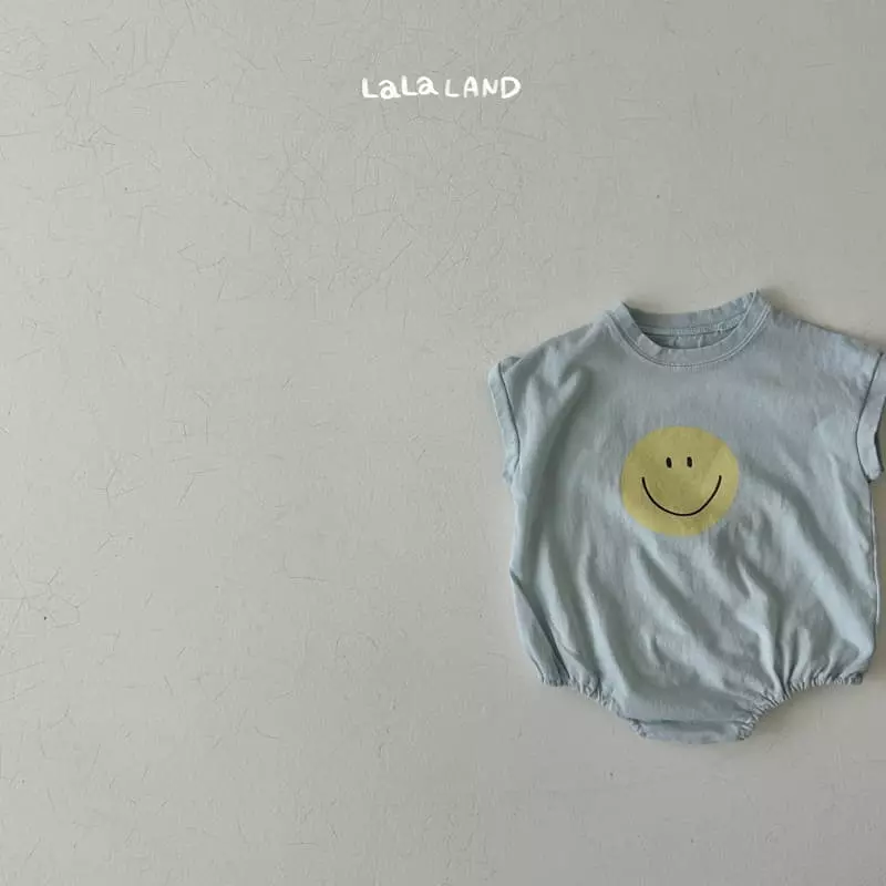 Lalaland - Korean Baby Fashion - #babyootd - Bebeb Smile Bodysuit - 9