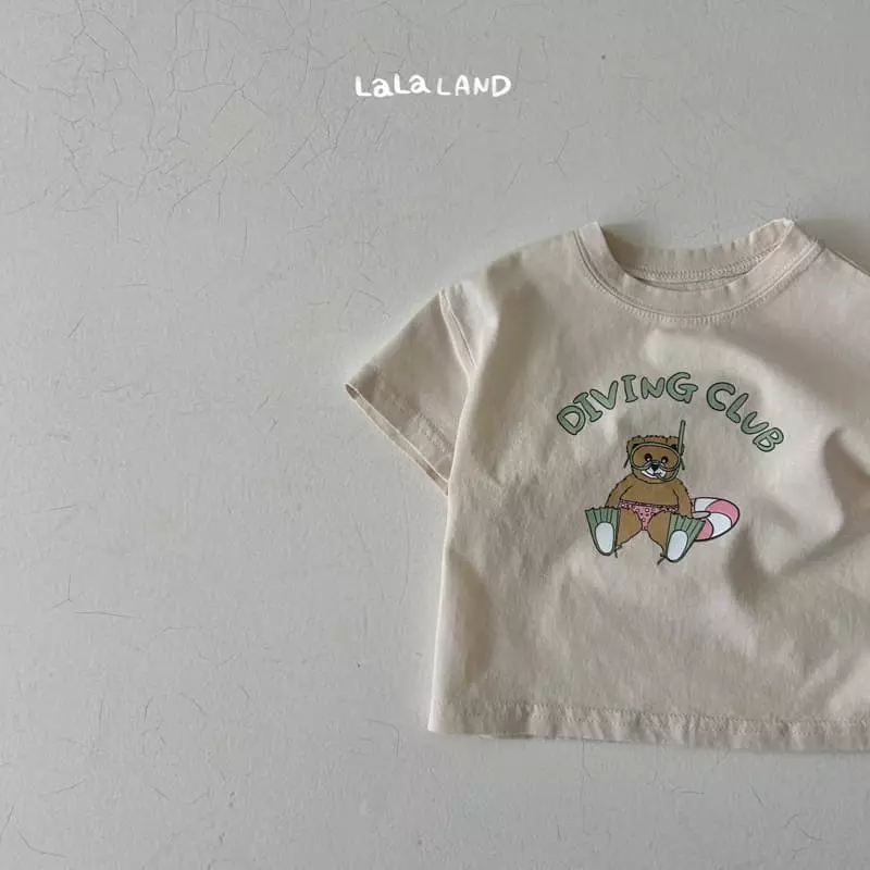 Lalaland - Korean Baby Fashion - #babyoutfit - Bebe Diving Tee - 10