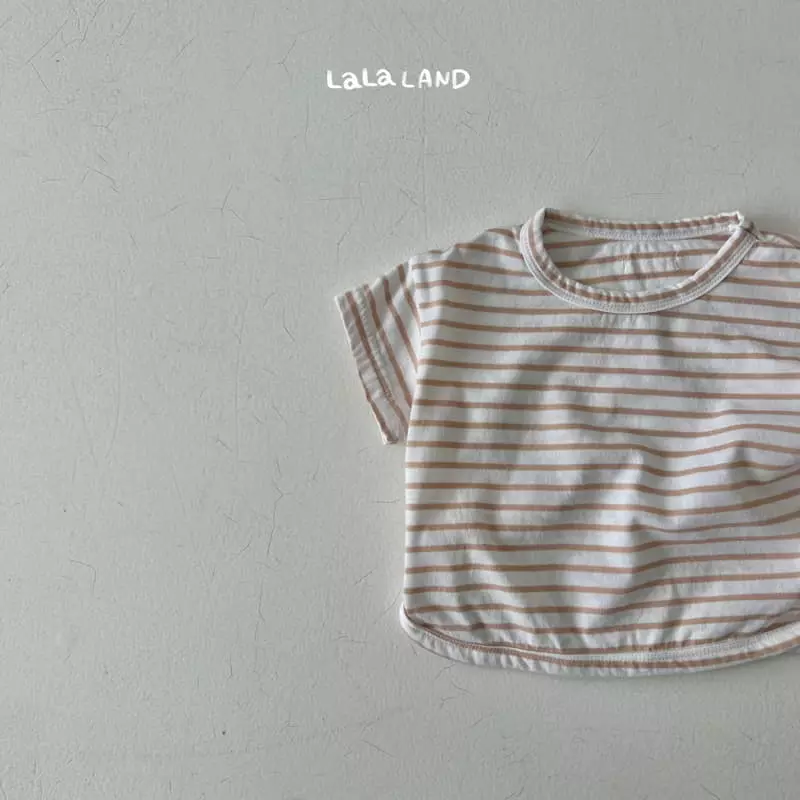 Lalaland - Korean Baby Fashion - #babyoutfit - Bebe Stripes Tee - 10