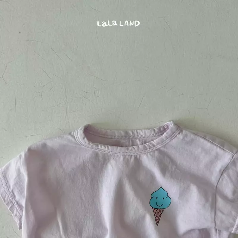 Lalaland - Korean Baby Fashion - #babyoutfit - Bebeb Ice Cream Tee - 9