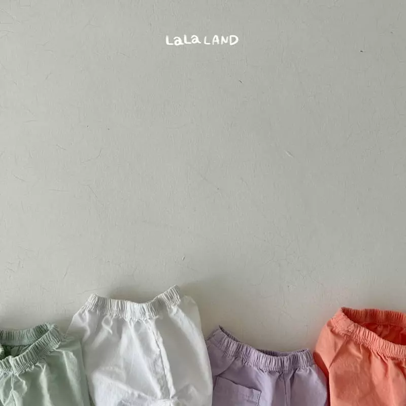Lalaland - Korean Baby Fashion - #babyoutfit - Bebe Candy Piping Shorts - 2