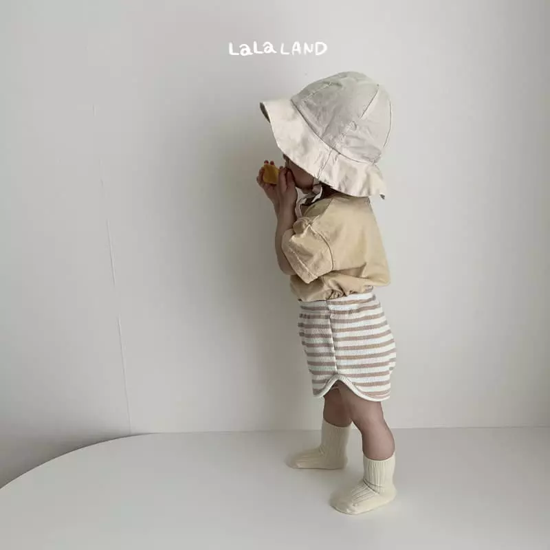 Lalaland - Korean Baby Fashion - #babywear - Bebe Waffle Pants - 6