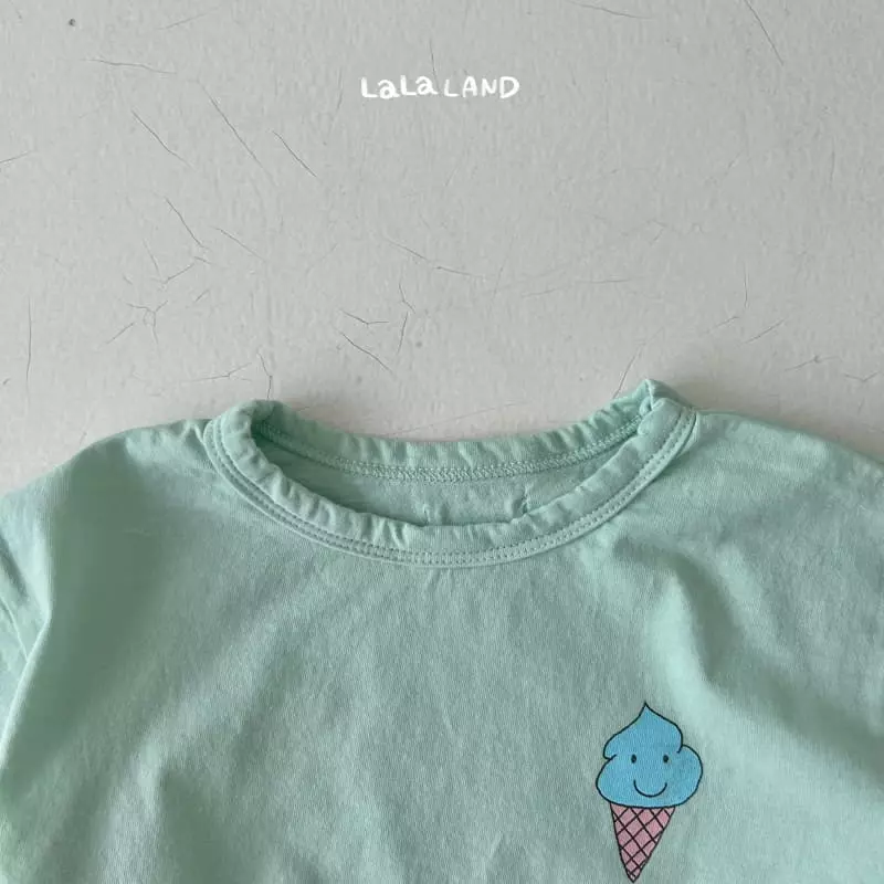 Lalaland - Korean Baby Fashion - #onlinebabyshop - Bebeb Ice Cream Tee - 12