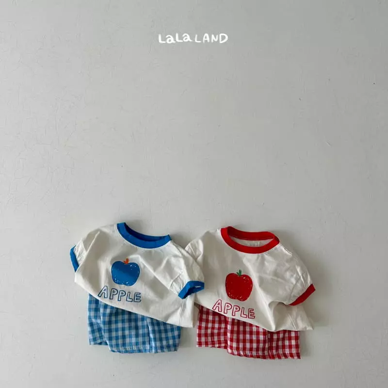 Lalaland - Korean Baby Fashion - #onlinebabyshop - Bebe Apple Tee - 11