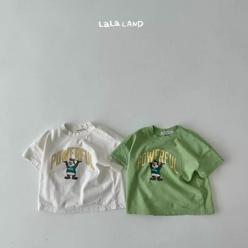 Lalaland - Korean Children Fashion - #Kfashion4kids - Powerful Tee