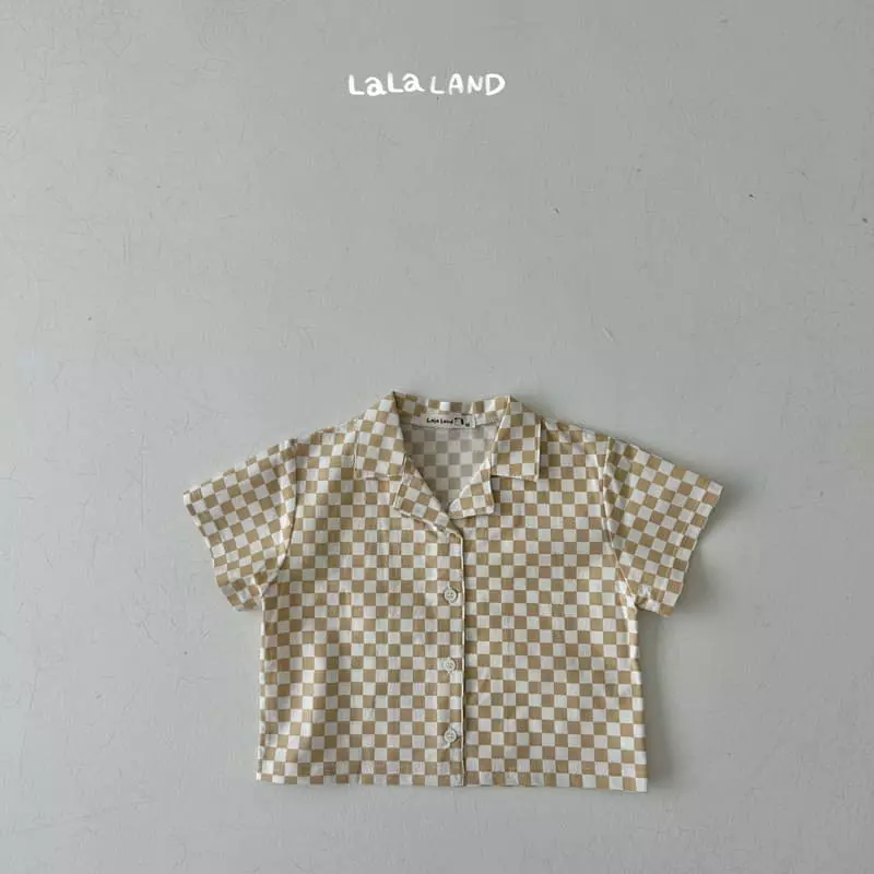 Lalaland - Korean Children Fashion - #childofig - Puzzle Shirts Set - 11