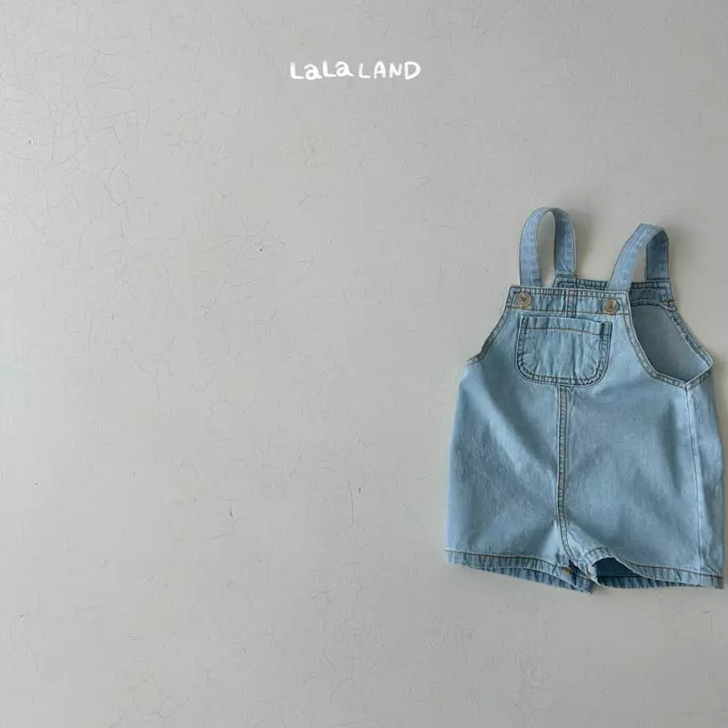 Lalaland - Korean Children Fashion - #childrensboutique - Summer Denim Dungarees - 2