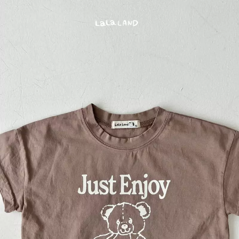 Lalaland - Korean Children Fashion - #designkidswear - Enjoy Tee - 12
