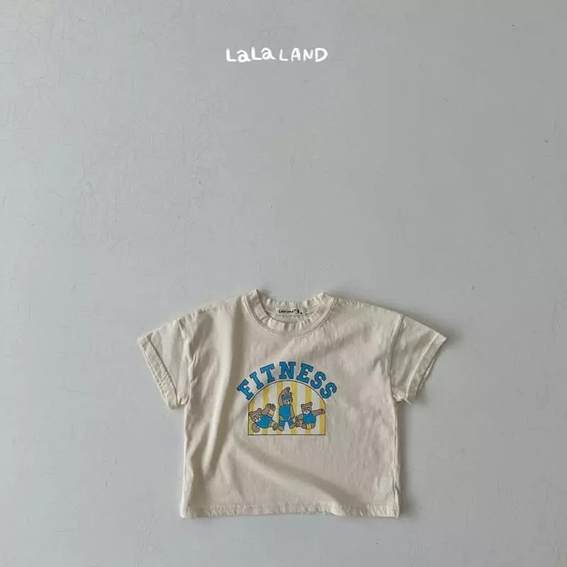 Lalaland - Korean Children Fashion - #discoveringself - Fitness Tee - 9