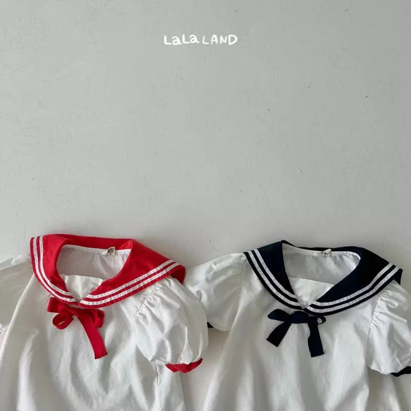 Lalaland - Korean Children Fashion - #discoveringself - Marine One-piece - 3