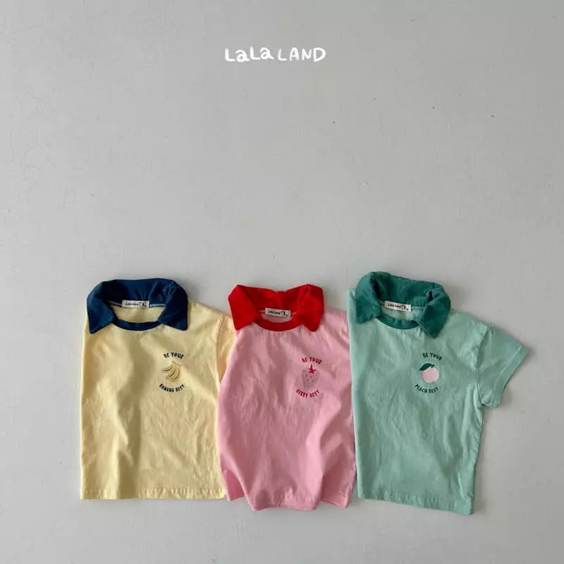 Lalaland - Korean Children Fashion - #fashionkids - Fruit Top Bottom Set - 3