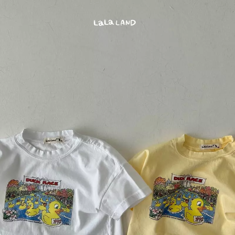 Lalaland - Korean Children Fashion - #fashionkids - Duck Tee - 4