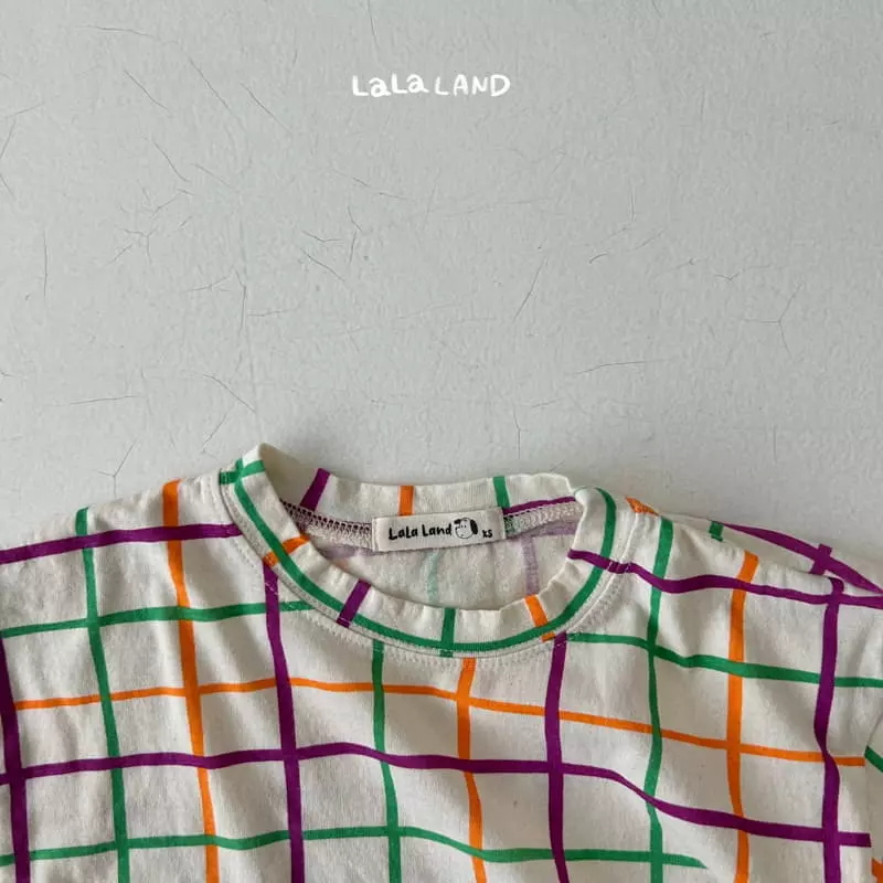 Lalaland - Korean Children Fashion - #kidsstore - Topic Check Tee - 7