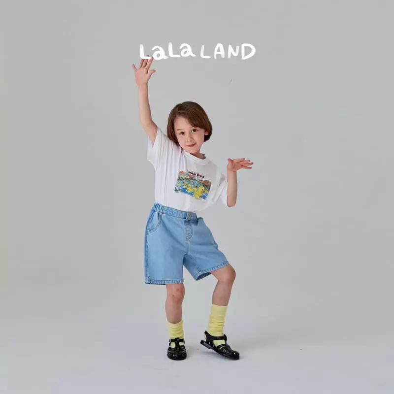Lalaland - Korean Children Fashion - #kidsstore - Denim SHorts - 8