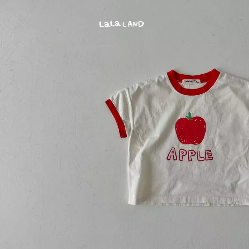 Lalaland - Korean Children Fashion - #kidsstore - Apple Tee - 7