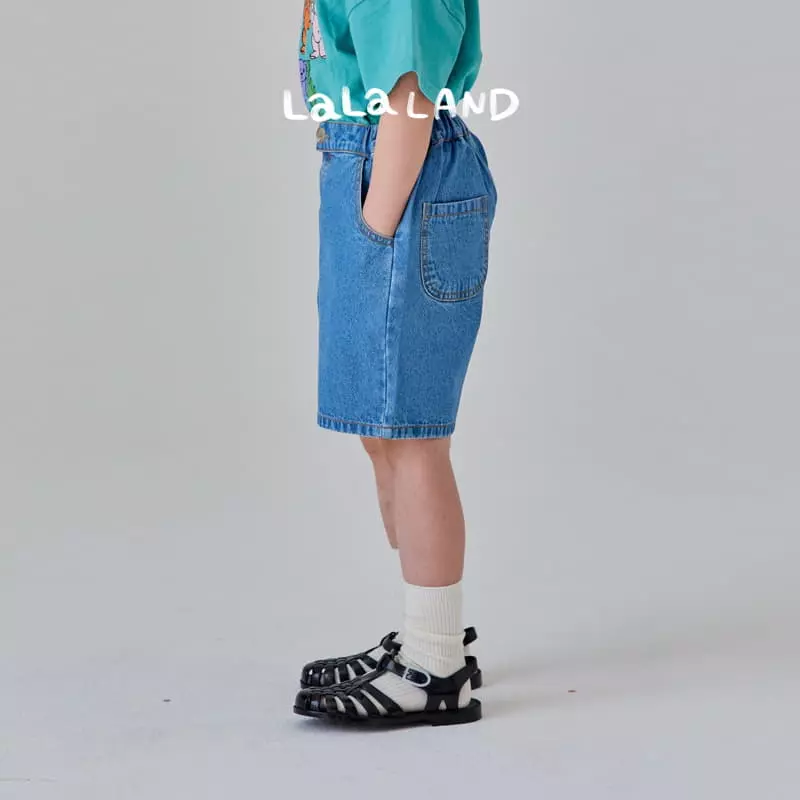 Lalaland - Korean Children Fashion - #kidzfashiontrend - Denim SHorts - 9