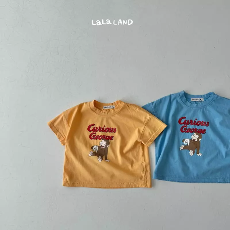 Lalaland - Korean Children Fashion - #kidzfashiontrend - Monkey Tee - 3