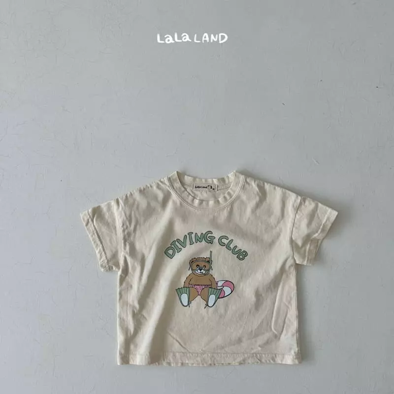 Lalaland - Korean Children Fashion - #Kfashion4kids - Diving Tee - 4