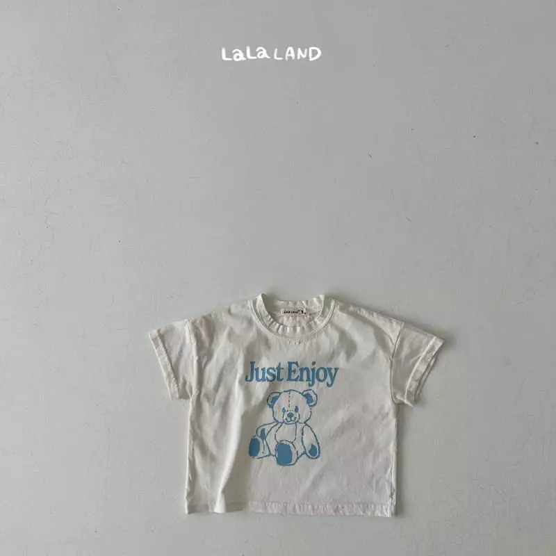 Lalaland - Korean Children Fashion - #littlefashionista - Enjoy Tee - 3