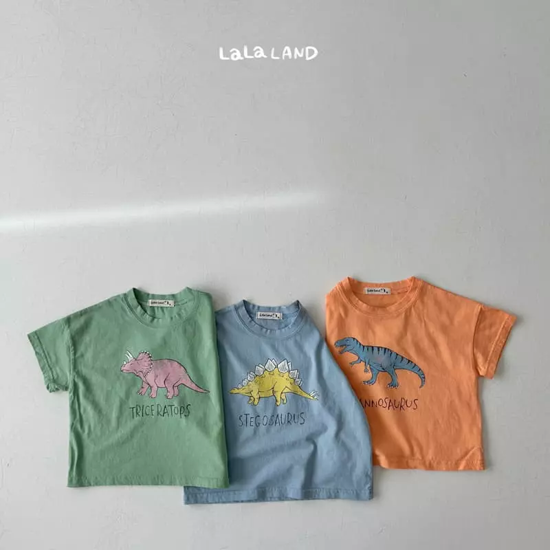 Lalaland - Korean Children Fashion - #magicofchildhood - Dino Tee