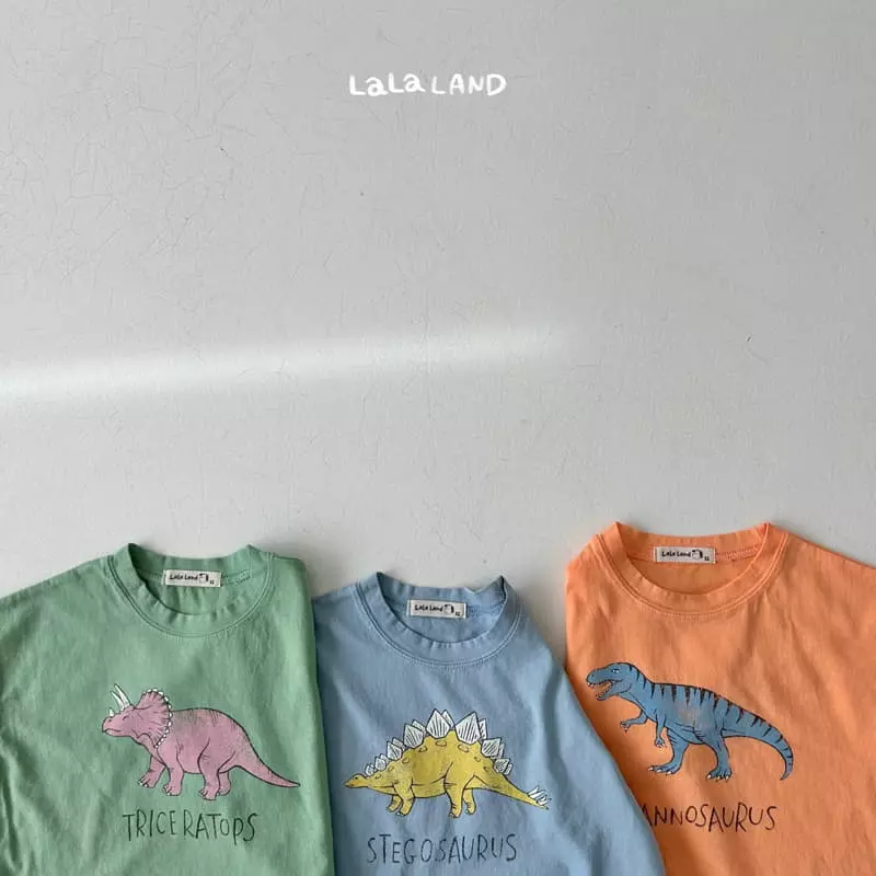 Lalaland - Korean Children Fashion - #minifashionista - Dino Tee - 2