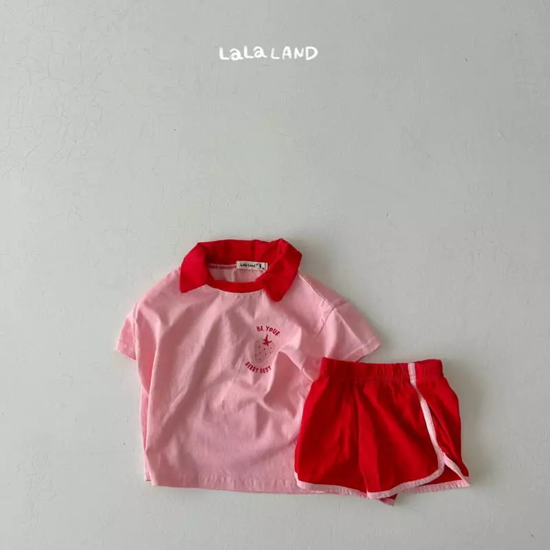 Lalaland - Korean Children Fashion - #minifashionista - Fruit Top Bottom Set - 10