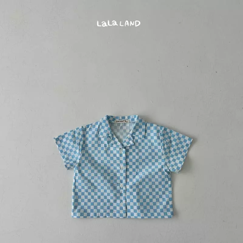 Lalaland - Korean Children Fashion - #minifashionista - Puzzle Shirts Set - 6