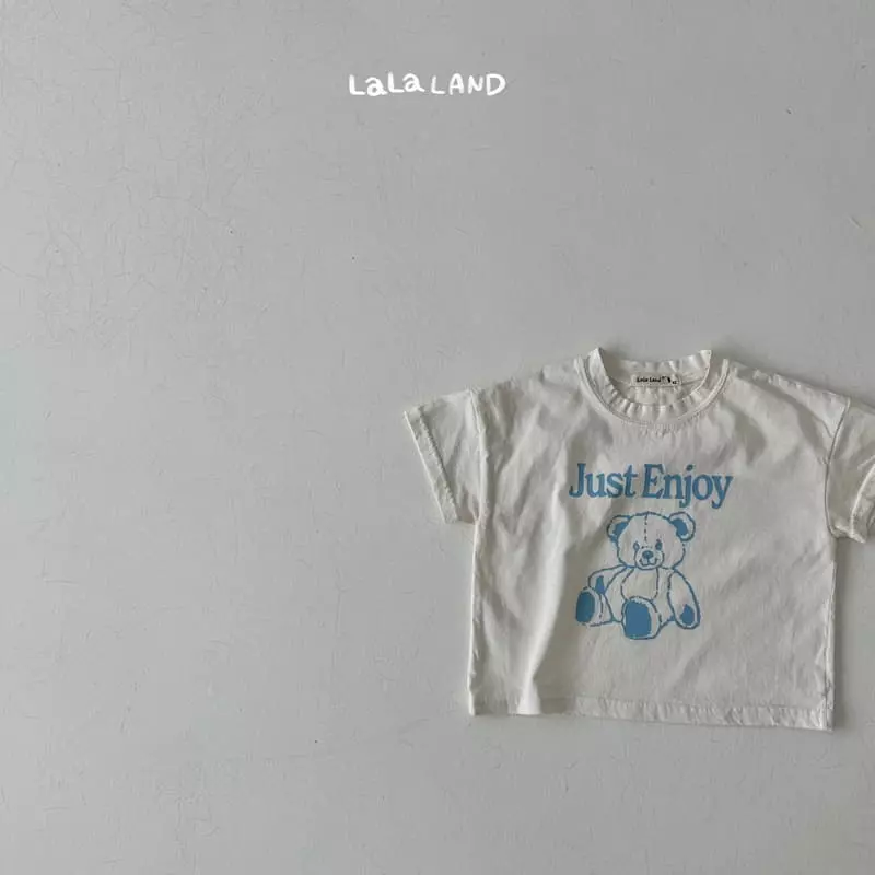 Lalaland - Korean Children Fashion - #minifashionista - Enjoy Tee - 5