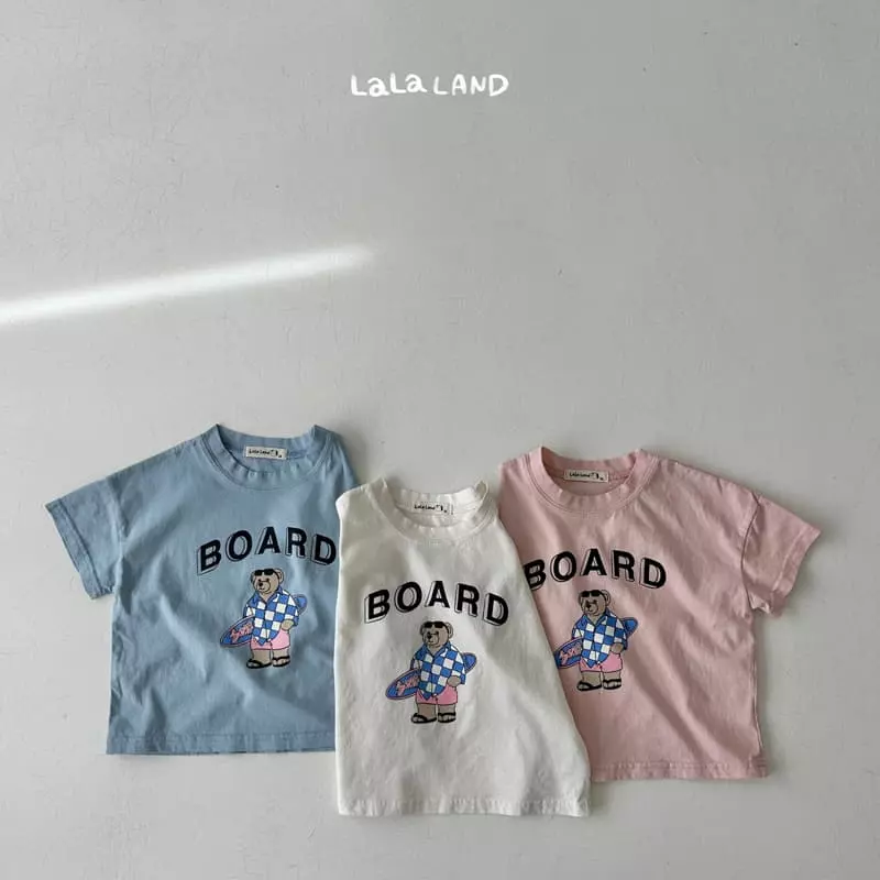 Lalaland - Korean Children Fashion - #prettylittlegirls - Board Tee