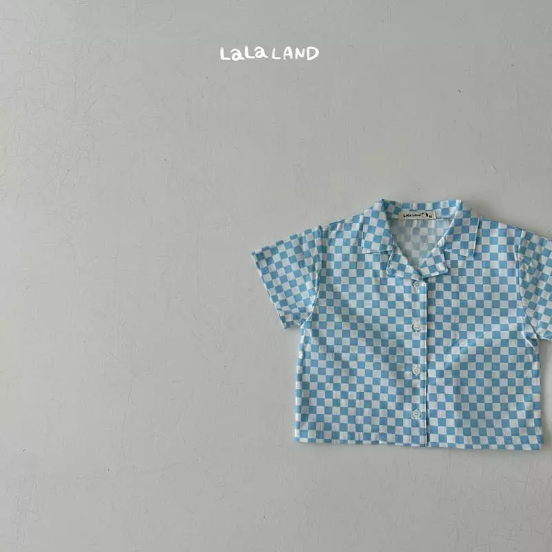 Lalaland - Korean Children Fashion - #prettylittlegirls - Puzzle Shirts Set - 7