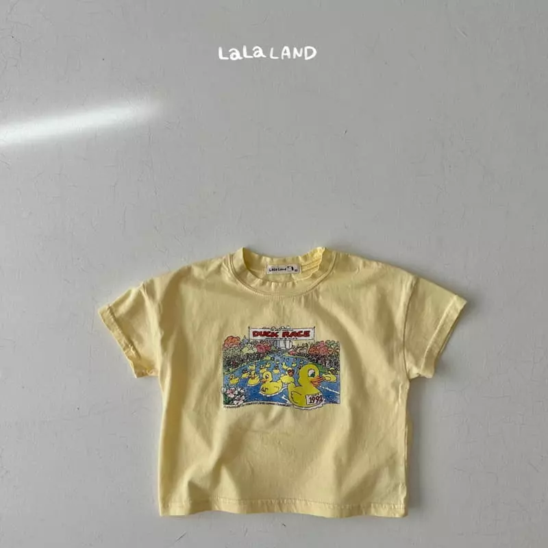 Lalaland - Korean Children Fashion - #prettylittlegirls - Duck Tee - 11