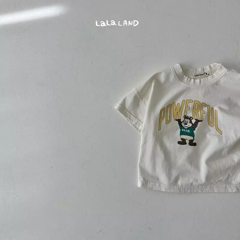Lalaland - Korean Children Fashion - #toddlerclothing - Powerful Tee - 7