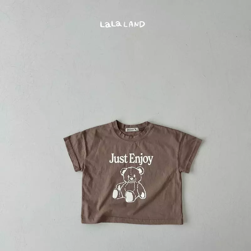Lalaland - Korean Children Fashion - #toddlerclothing - Enjoy Tee - 8