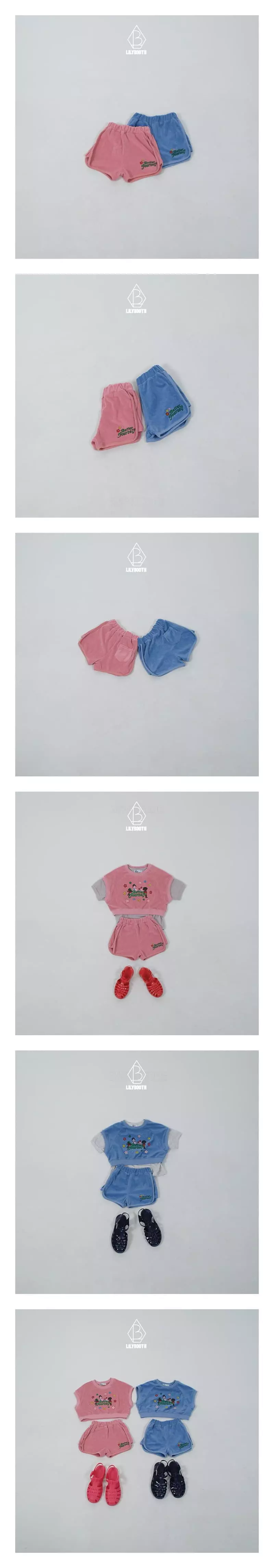 Lilybooth - Korean Children Fashion - #designkidswear - Terry Shorts