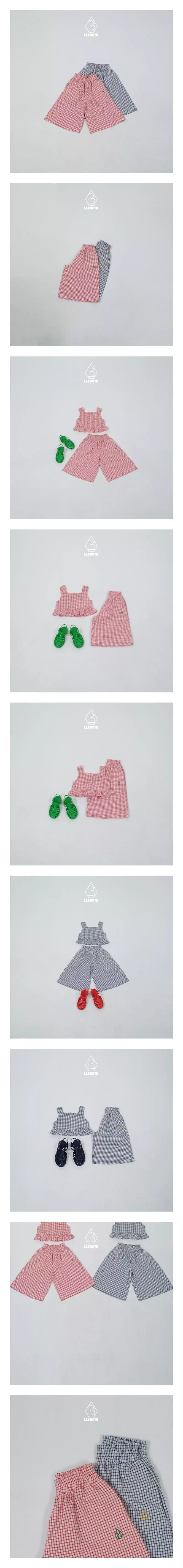 Lilybooth - Korean Children Fashion - #fashionkids - Check Pants