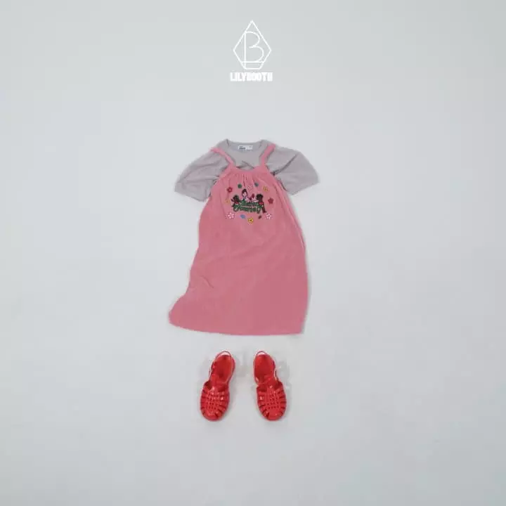 Lilybooth - Korean Children Fashion - #kidzfashiontrend - Terry One-piece - 2