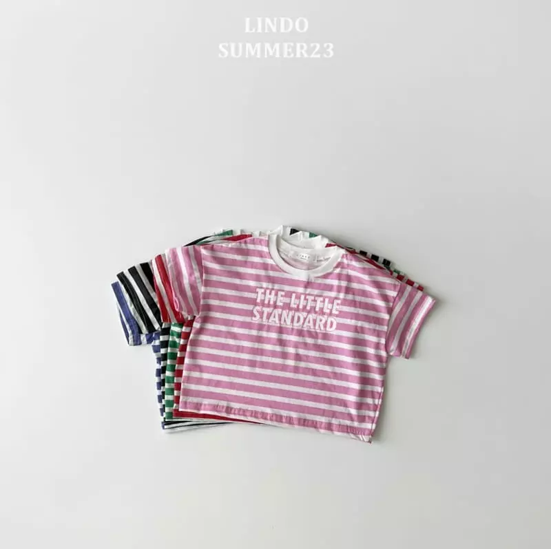 Lindo - Korean Children Fashion - #Kfashion4kids - Stripes Tee - 2