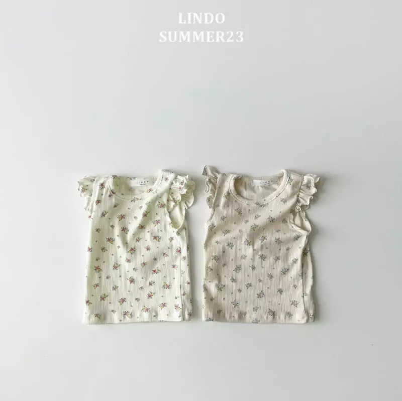 Lindo - Korean Children Fashion - #Kfashion4kids - Flower Jena Frill Tee - 5