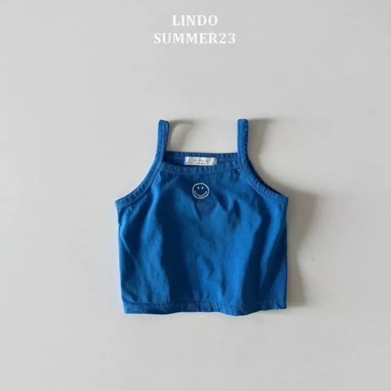 Lindo - Korean Children Fashion - #childofig - Smile String Sleeveless - 2