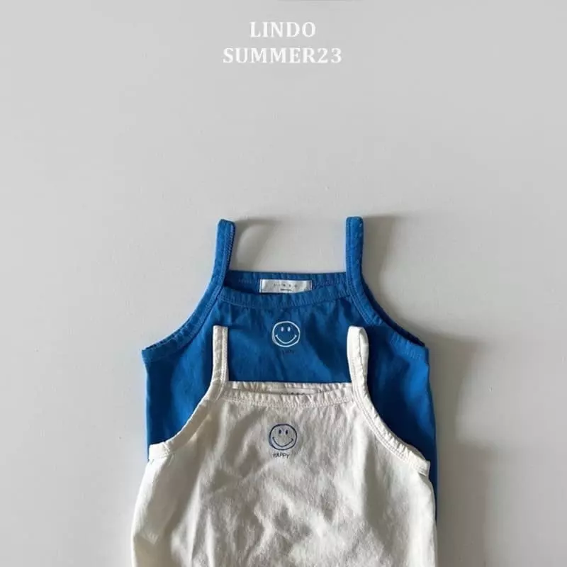 Lindo - Korean Children Fashion - #childrensboutique - Smile String Sleeveless - 3