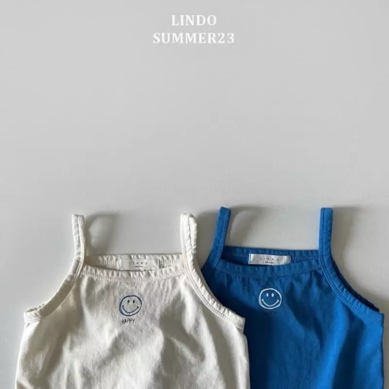 Lindo - Korean Children Fashion - #childrensboutique - Smile String Sleeveless - 4