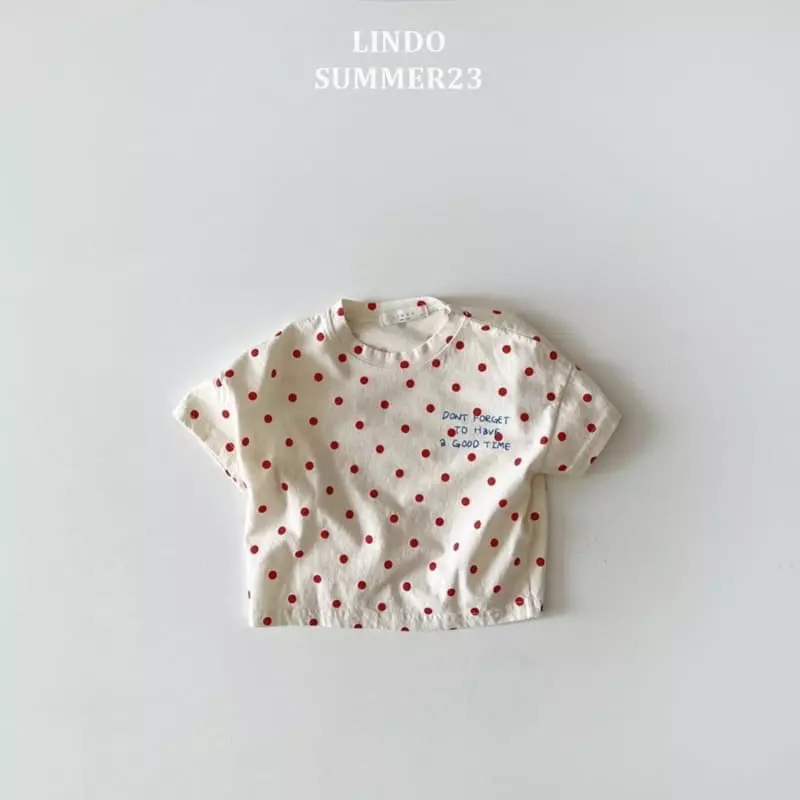 Lindo - Korean Children Fashion - #designkidswear - Dot Tee - 2