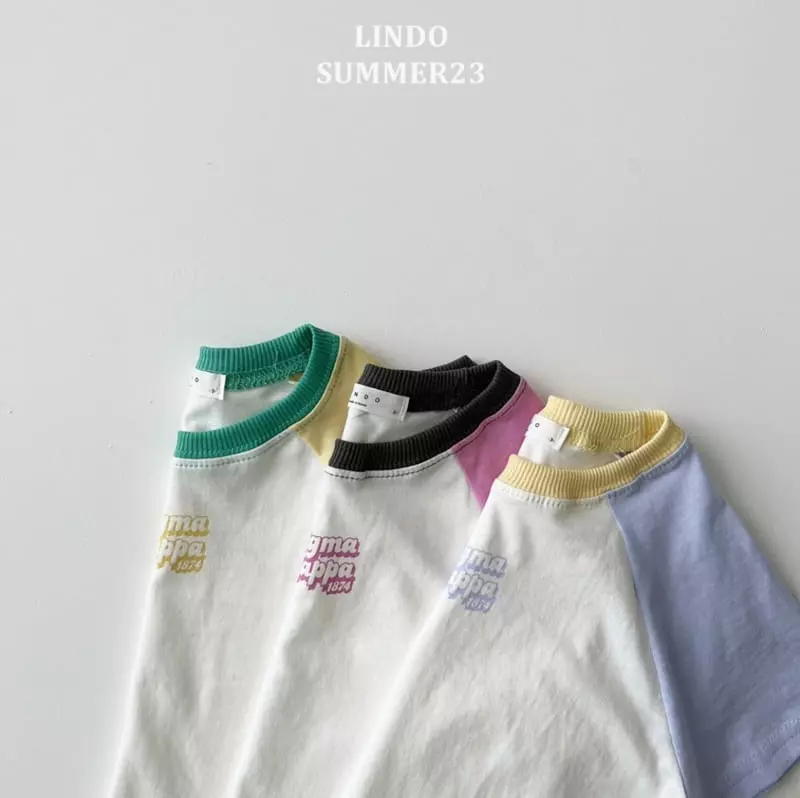 Lindo - Korean Children Fashion - #designkidswear - Sigma Color Tee - 4