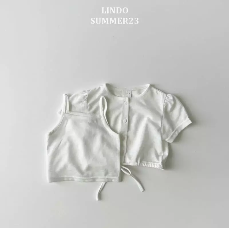 Lindo - Korean Children Fashion - #discoveringself - Jenny Cardigan Sleeveless - 3