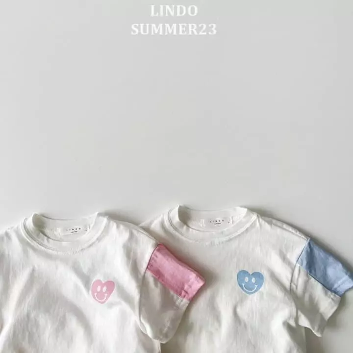Lindo - Korean Children Fashion - #discoveringself - Joy Heart Top Bottom Set - 2